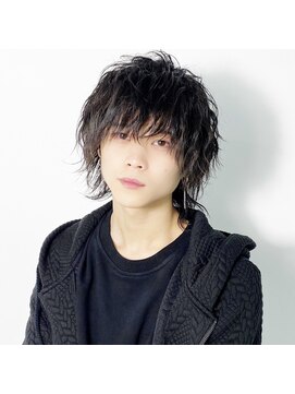 バージョン(Ver.) マッシュウルフ × ツイストスパイラルパーマ メンズ Ver. 柏