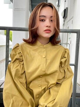 デート 下北沢(DATE) インナーカラー/ダブルカラー/フェイスフレーミング