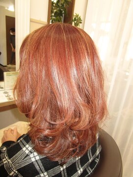 コア フィール ア デイ(COIFFURE A DAY) 【M3Dピコカラー】【見附今町M3D】レッドブラウン