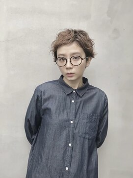 モカゲ(MOKAGE) short perm