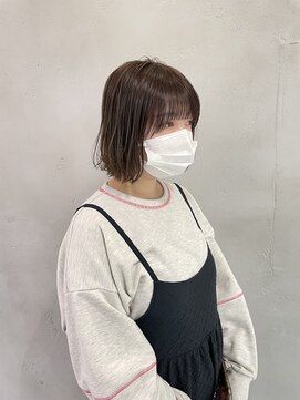 ハルキ ミナト ジャパン オオサカ(HARUKI MINATO japan OSAKA) レイヤー外ハネボブ 20代30代40代ヘア 小顔 大阪ボブ 梅田