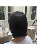 切りっぱなしボブ♪