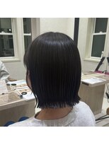 アピッシュ シーナ 海老名店(apish ciena)&nbsp;切りっぱなしボブ♪