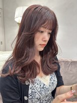 ザックラフィネ(ZACC raffine)&nbsp;暖色カラー/カシスピンク/ラベンダーカラー/前髪