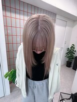 ペレ 渋谷(PELE)&nbsp;切りっぱなしボブ/エアリーロング/美髪/ピンクブラウン/渋谷