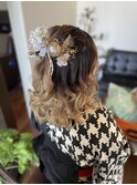 卒業式袴着付け&ヘアセット