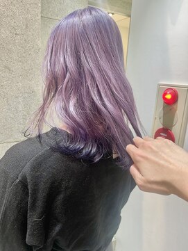 フェリア 渋谷(Feria) 【Feria渋谷】ペールラベンダー×ネイビー“石田幸輔”