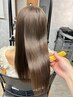 【最先端◎極上の質感へ】髪カット+カラー+"髪質改善"美髪エステ ¥18300