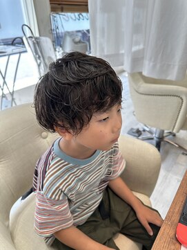 ソワン ドゥ ブレス 立花店(soin de brace) キッズパーマ/ゆるふわパーマ/尼崎/立花