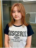 【NICA】オレンジベージュカラー*緒方