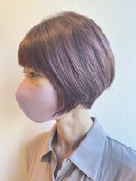 アトリエJD パリ 大通店(Atelier JD PARIS) ショートボブ×赤茶
