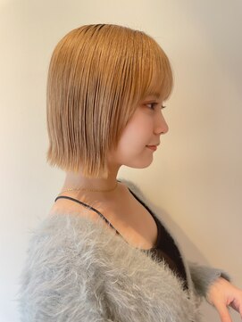 ロンド ブランシュ 錦糸町北口(Lond blanche) 高難易度縮毛矯正　ぱっっとボブ