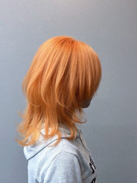 リングバイモアムー(Ring by Moremuu) リング　ブリーチカラー　レイヤーカット