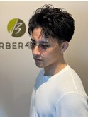 ビジネスにオススメ！ショートパーマスタイル