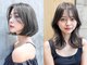 ロジェ(loje)の写真/ブリーチなしダブルカラーでワンカラーでは出せない透明感,色味を再現◎ダメージ軽減でお洒落カラー先取り!