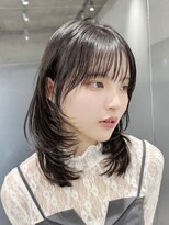 フィルムス 表参道(FILMS)&nbsp;ミニウルフレイヤーカット顔周り前髪韓国ショートボブ/表参道