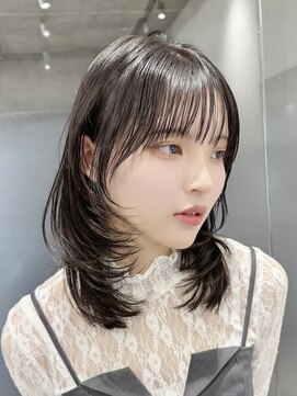 フィルムス 表参道(FILMS) ミニウルフレイヤーカット顔周り前髪韓国ショートボブ/表参道