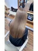 髪質改善水素ストレート