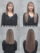 リップ 大阪本店(LIP)&nbsp;【レミー100%最高級人毛/ロング】シールエクステ60枚+ブリーチ