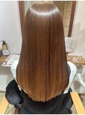 イメチェン、ハッシュカット、似合わせカット、レッドブラウン