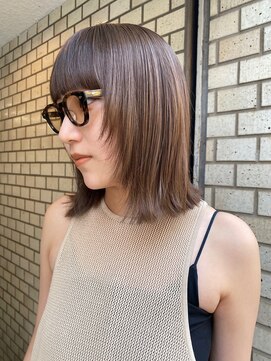 プロス(Pros) 表参道/ブリーチなし／レイヤーカット/ヘアセット