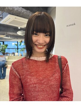 ナヌーク ダイカンヤマ(nanuk daikanyama) 酸性ストレートパーマ