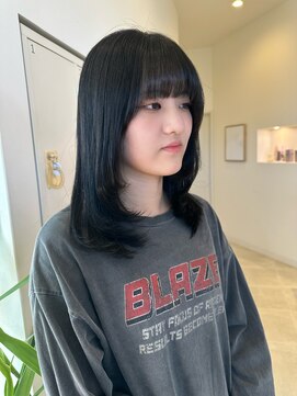 サラ ビューティー サイト 古賀店(SARA Beauty Sight) レイヤーカット/顔周り/10代20代30代