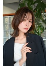 アイダブリューティー ヘア デザイン(IWT hair design) ミディアムレイヤー 20代/30代/40代/大名/赤坂/警固
