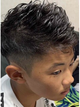 ベリーショートツーブロックスタイルS/F