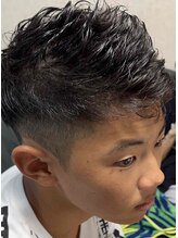 クラージュ(Courage) ベリーショートツーブロックスタイルS/F