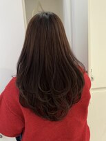 アスター 天神大名店(Aster)&nbsp;似合わせカット/ミディアムレイヤーカット/ダークアッシュ／福岡