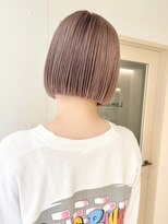 ロマリア 渋谷 渋谷宮益坂(Lomalia)&nbsp;イメチェン/ラベンダーグレージュ/ボブ/前髪/渋谷駅