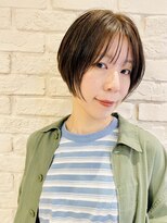 ドロップ(drop)&nbsp;レイヤー丸みショートボブ【表参道/青山　drop】