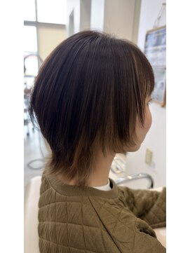 ヘアポジション 五所川原店(HAIR Position) ウルフ×デザインカラー