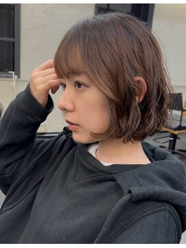 ヒート バイ アンカットラウンジ 渋谷(HEAT by UNCUT&LOUNGE) 乾かすだけで可愛いボブパーマ