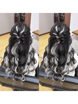 ベイビーズブレス(Baby's breath) 【ハーフアップ】#ヘアセット #岡山 #倉敷