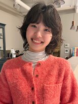 ホヌン 茅ヶ崎(Honnun) 【20代30代40代】大人可愛い◇暗髪ニュアンスウルフパーマ