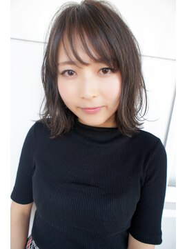 ヴィコロ(vicolo) シースルーバングと顔周り小顔ボブ♪