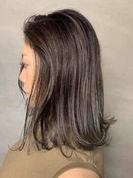 エッジ 下北沢(edge.) 大人透明感グレージュカラー