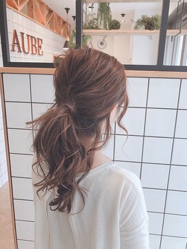 レム 阿佐ヶ谷(REM) おしゃれヘアアレンジ/ゆる巻き