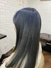 艶髪トリートメント＋カット＋髪質改善カラー＋ヘアリセッター　13200円