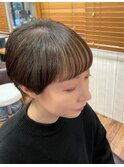 バングインナーカラー