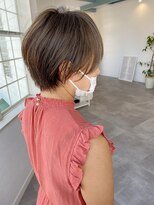シロ 延岡店(SIRO)&nbsp;【大人可愛いグレージュショート】束感ショート延岡美容室シロ