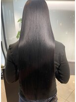 ツヤ髪ロング　髪質改善
