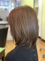 フレンズ 環状通東店(friend's)&nbsp;【ブックマークスタイルNo.1】　レイヤーボブ　グリーンジュ