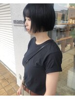マメ(mame)&nbsp;ミニボブ/黒髪/前髪あり