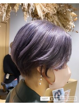アヴァンス 京橋店(AVANCE) ショート×ラベンダーシルバー