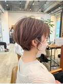 【お客様ヘア】フォルムが綺麗◎スッキリショート