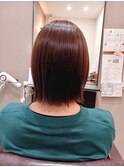ギリギリしばれる切りっぱなしボブ