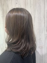 アース 三田南ウッディタウン店(HAIR&MAKE EARTH)&nbsp;20代30代40代大人可愛いハイライトブラウンベージュアッシュ